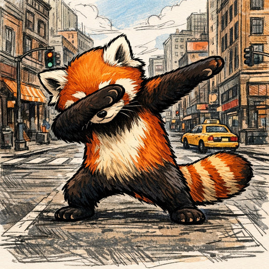 Dab Red Panda